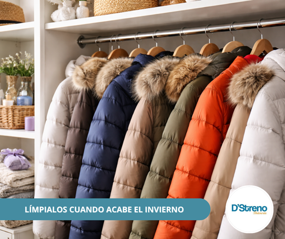 cuidado de prendas de invierno