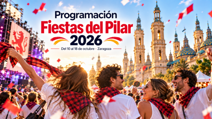 programación fiestas del pilar 2026